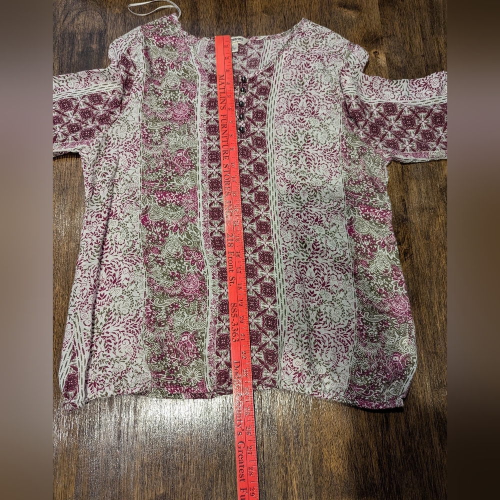 Tantrums Multicolor Patterned Blouse - Picture 8 of 9